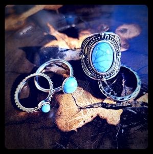 💍Turquoise rings